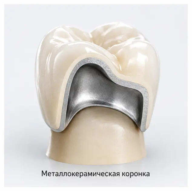 Металлокерамическая коронка