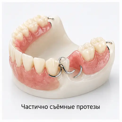 Частично съёмные протезы